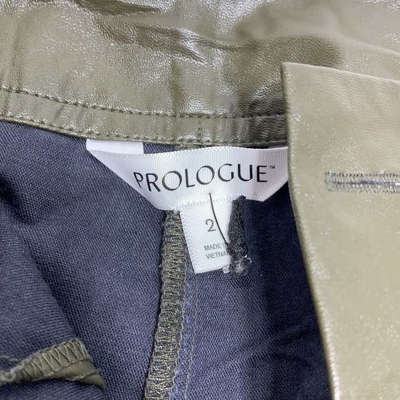 WOMEN’S Prologue Deep sea Green Rayon wide leg Pants Size 2 - Picture 9 of 10